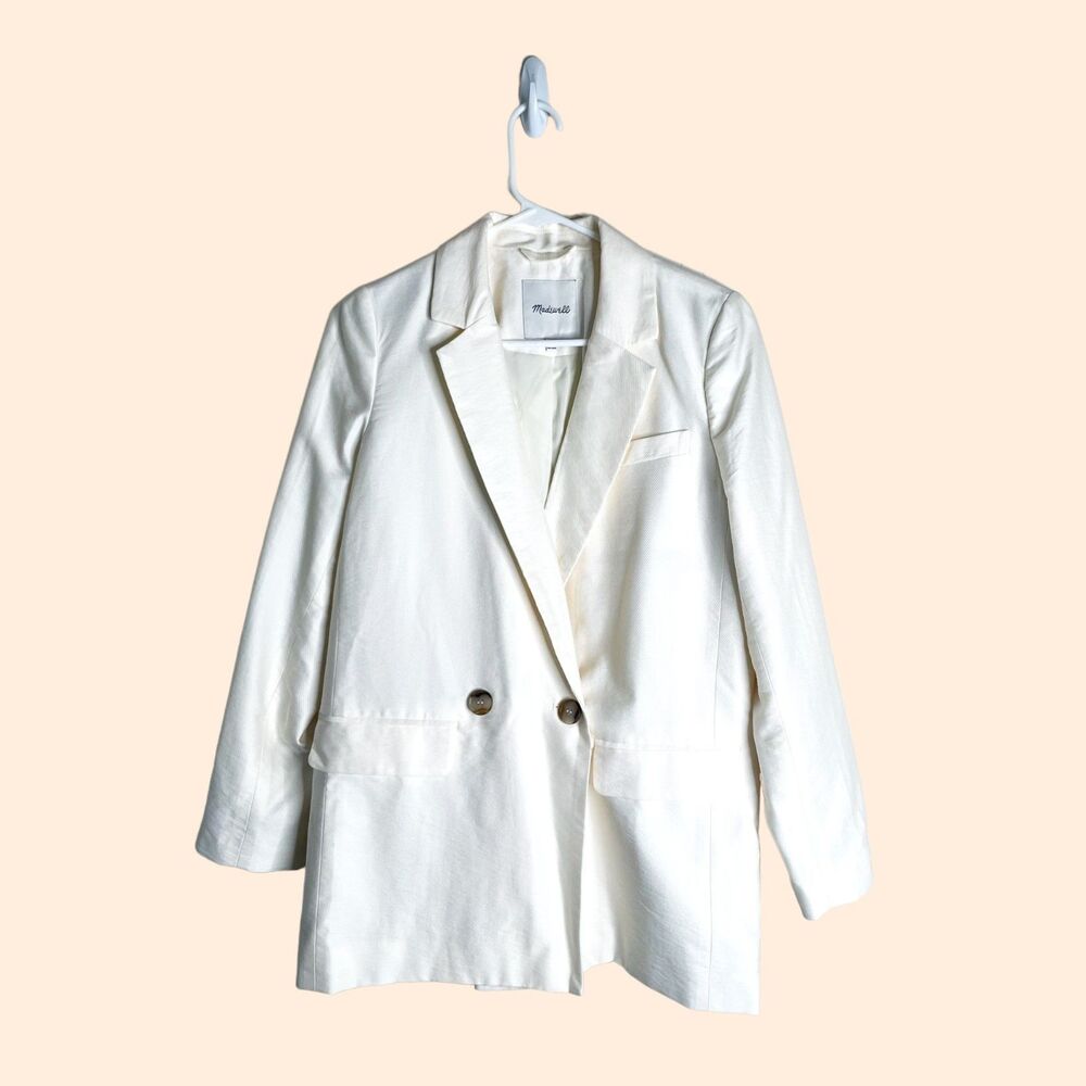Madewell Caldwell Double Breasted Blazer